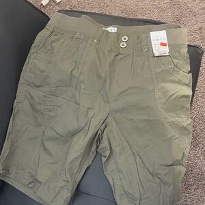 Ash Men's Olive Cargo Shorts